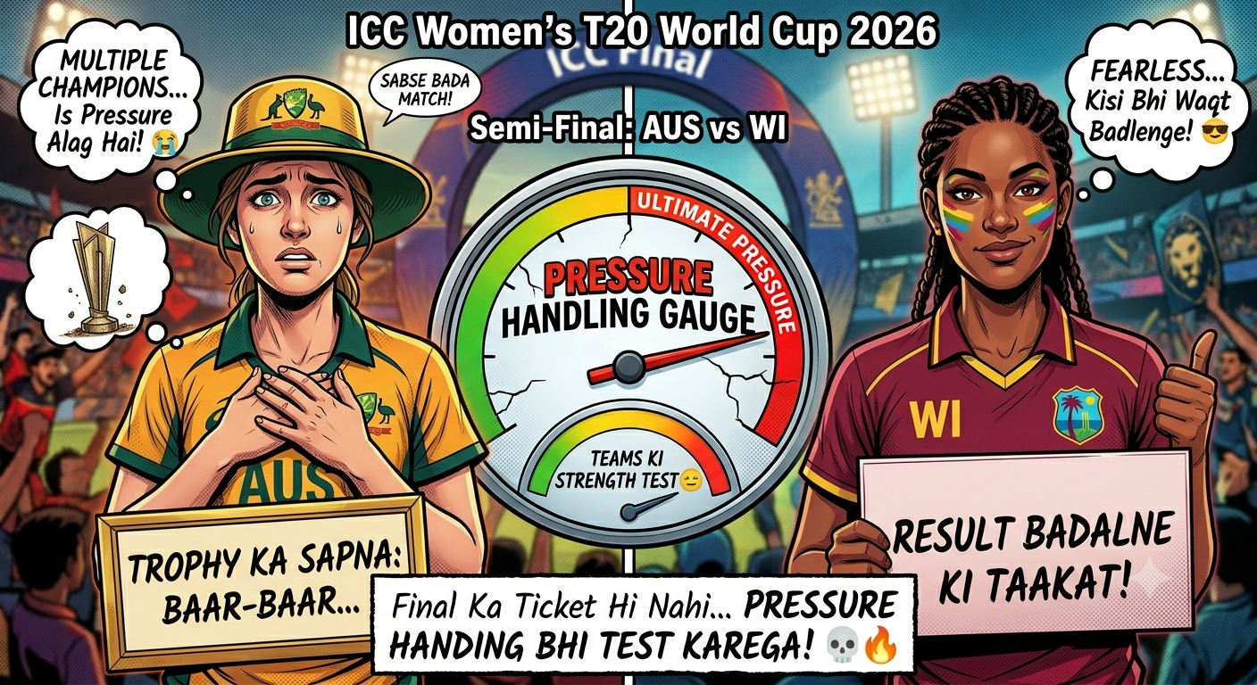 Australia Women vs West Indies Women ICC Women's T20 World Cup 2026 Semi-Final